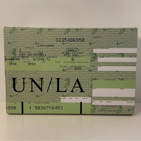 🛂[BRAND NEW] NIKE DUNK LOW UNION PASSPORT PACK PISTACHIO MENS SIZE 11.5 SHOES🛂 - Picture 12 of 15